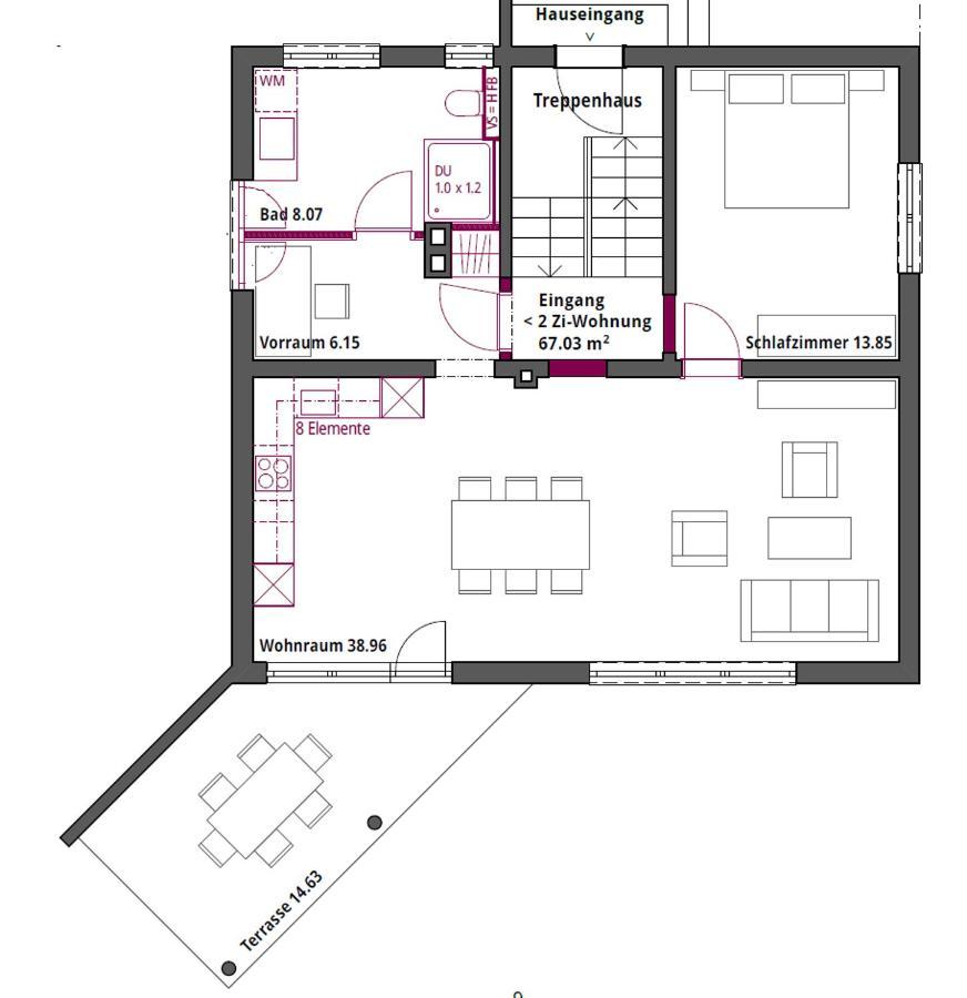 Ferienwohnung Beate 霍赫斯特 外观 照片